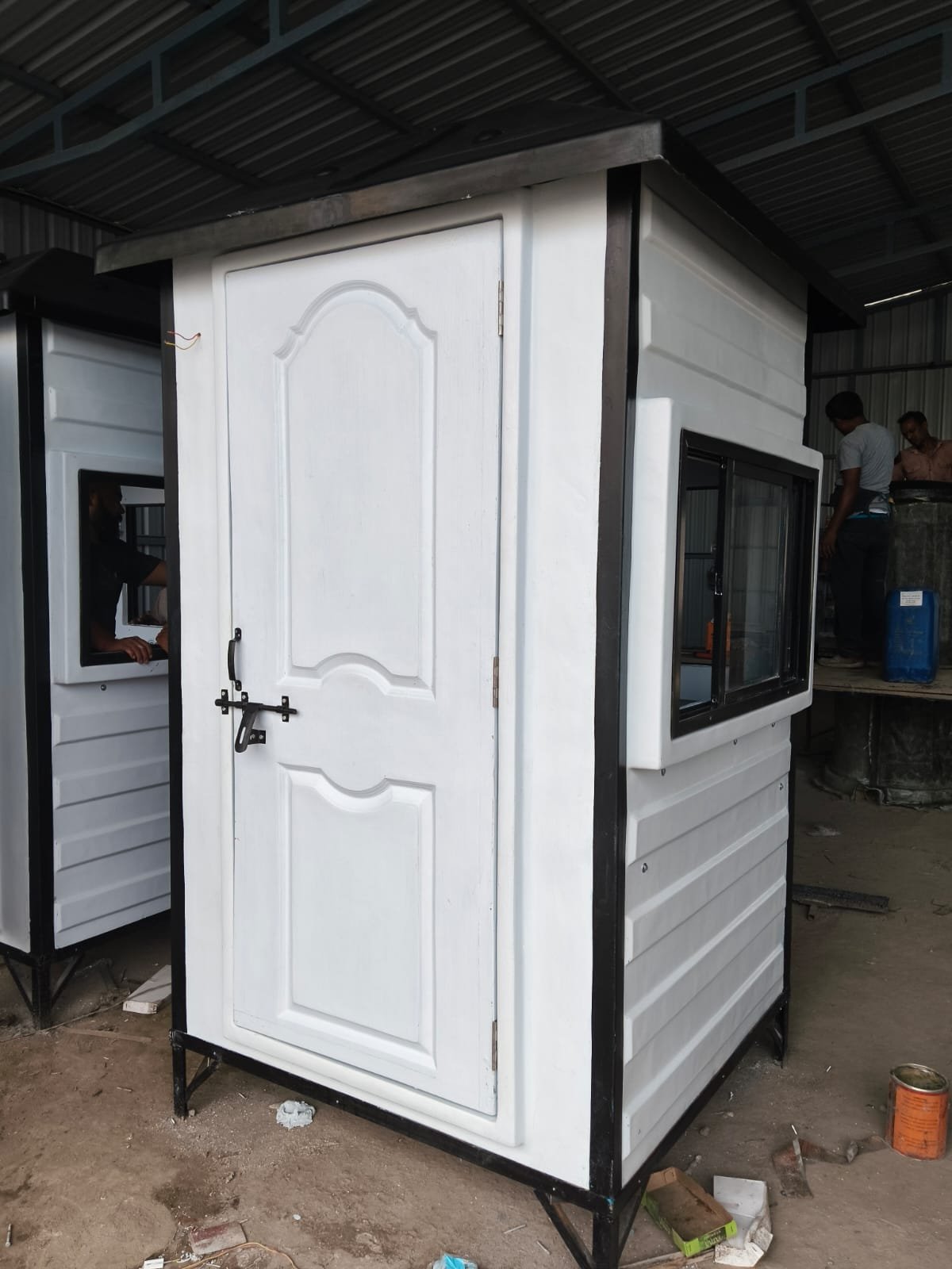 FRP Portable Security Cabin 10